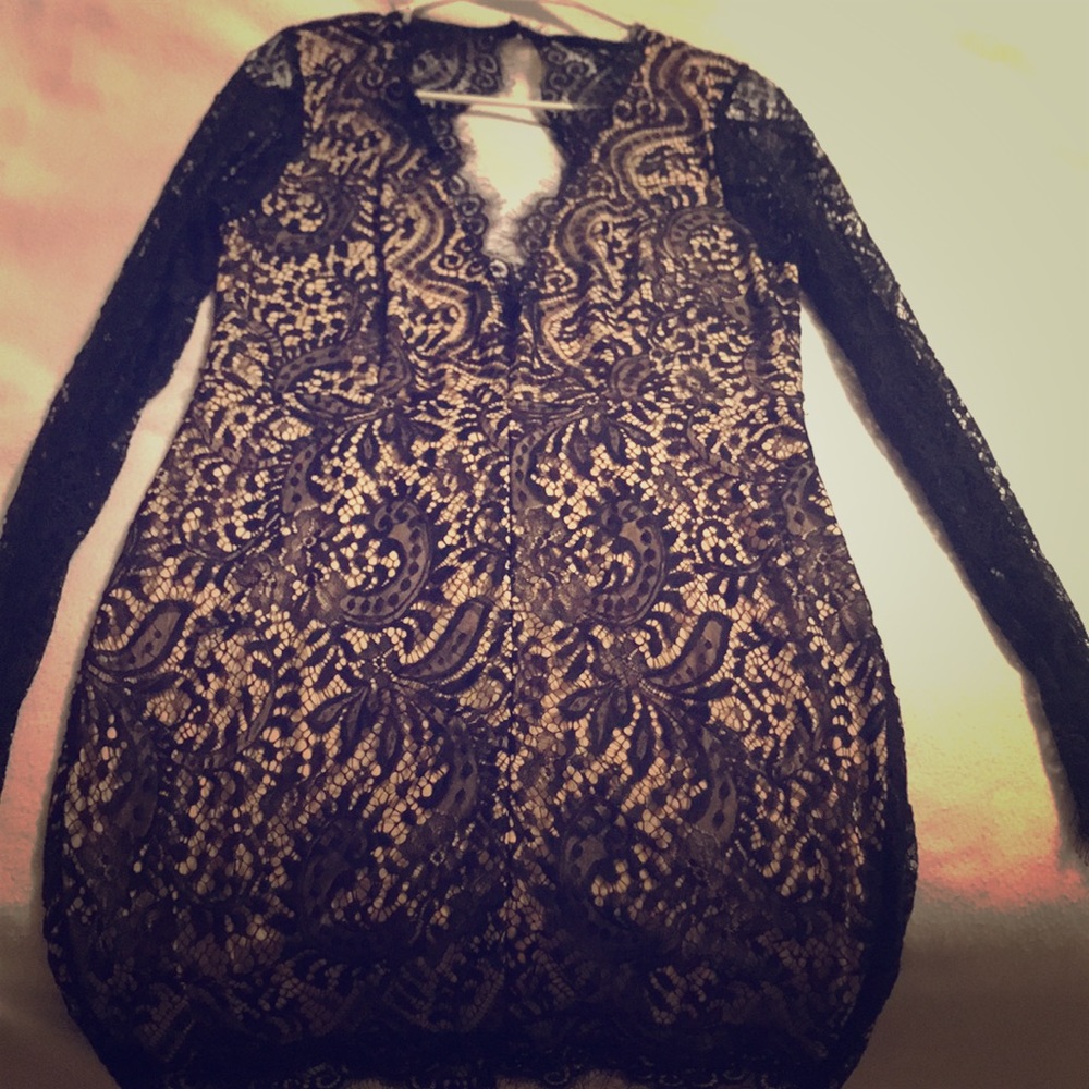 Mesh, lace Dress